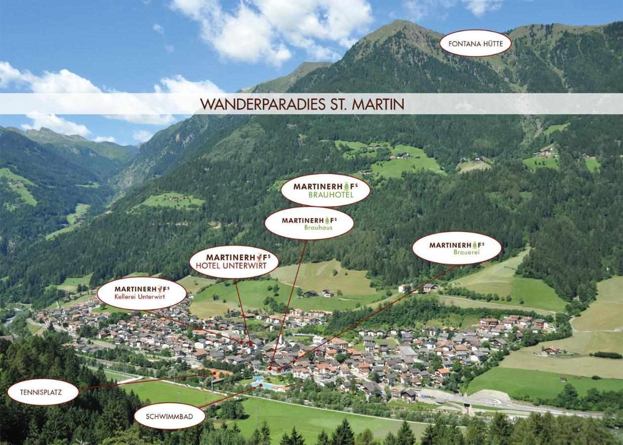 Martinerhof'S Brauhotel San Martino In Passiria  Exteriör bild